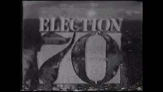 BBC 1 continuity into 1970 elections (18th June 1970)