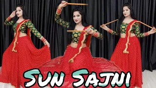 Sun Sajni | Dance Video | SatyaPrem Ki Katha | Kartik, Kiara | Meet Bros | New Garba Dandiya Song