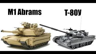 Т-80У против M1 Abrams.