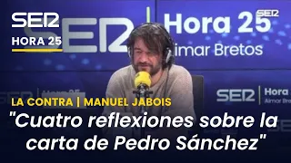 Jabois: "No puede ser que yo denuncie por corrupto a un inocente y conlleve una sentencia social"