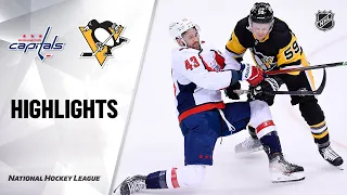 Capitals @ Penguins 1/19/21 | NHL Highlights