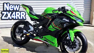 New 2023 Kawasaki Ninja ZX-4RR KRT Edition Review