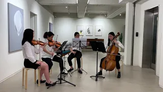 Mozart Divertimento K.136 in D 3rd mov - Camminatore String Quartet