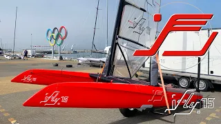 iFLY15 Hydrofoil Catamaran Handling // ready to fly within 10minutes // tutorial // tips and tricks