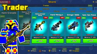 Traders Van Weapons Damage & Stats | Tournament Weapons - Pixel Gun 3D