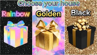 Chose your gift 🎁💝✅ 2 good 1 bad challenge😍😃🤢 #pickonekickone #wouldyourather #3giftbox