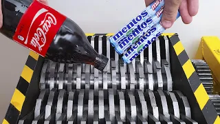 Shredding Cola and Mentos!