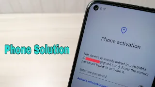 Huawei P40 lite E ART-L29 (C432), Remove Huawei ID, Bypass FRP. Without PC, Free method.