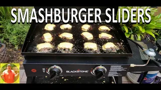 Blackstone Smash Burger Sliders | COOKING WITH BIG CAT 305