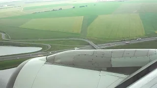 Air France Airbus A319 landing at Paris Roissy