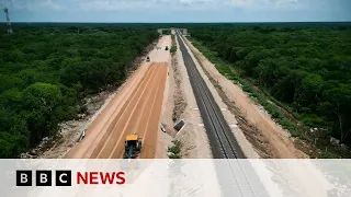 Tren Maya: Mexico's Yucatán railway project ‘horrifies’ environmentalists – BBC News