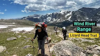 Backpacking the Wind River Range | Lizard Head Trail | Cirque of the Towers - July 2023