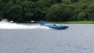 Bluebird K7 On Bute - Second Last Run on Loch Fad