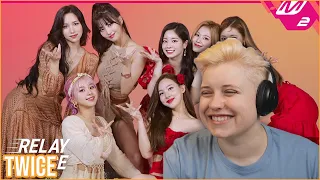 REACTION to TWICE - ALCOHOL-FREE STUDIO CHOOM & RELAY