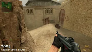 Эволюция  CS GO из 1999 2018