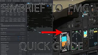 ✈️How To Import a Simbrief Route into PMDG 737 ✈️ Quick Guide