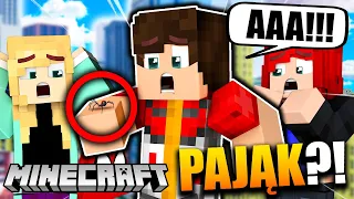 🕷️😱 UGRYZŁ MNIE PAJĄK?! *zostałem SPIDERMANEM?!* | MINECRAFT SPIDERMAN | Luferek