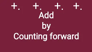 Add by counting forward .|class 2| mathematics|