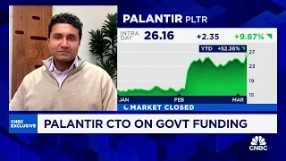 Palantir CTO talks new contract with the U.S. Army to build AI enabled vehicle