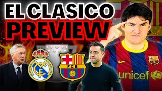 REAL MADRID vs FC BARCELONA MATCH PREVIEW | LAST EL CLASICO for XAVI❓⚽