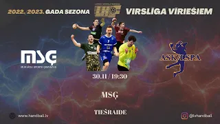 MSĢ - ASK Zemessardze/LSPA | Vīriešu handbola virslīga 2022/2023