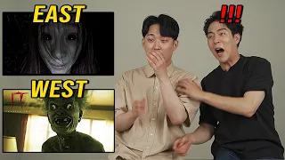 Koreans React To The Ghosts In US VS Korea!!! Feat  Movie Clips