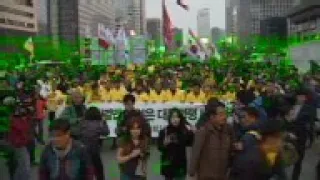 South Korea - Protest by families of Sewol ferry victims / Sewol captain gets life sentence
