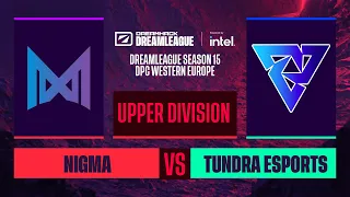 Dota2 - Nigma vs. Tundra Esports - Game 1 - DreamLeague S15 DPC WEU - Upper Division