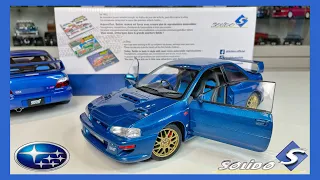 1:18 Subaru Impreza STI 22B (Sonic Blue) - Solido [Unboxing]