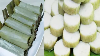 Cara Masak Lontong Daun Pisang Hanya 12 Menit Mateng Sempurna Pulen Padat & Praktis!! Hemat Gas...