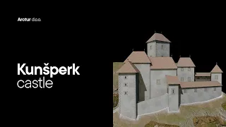 Kunšperk - Castle (Attempt of 3D reconstruction)
