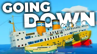 A Captain Goes Down With The Ship! | Stormworks: Build and Rescue