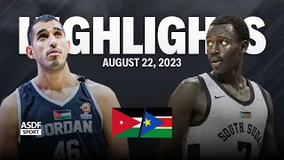 Jordan vs South Sudan Full Game Highlights (Friendly Game In FIBA World Cup 2023)