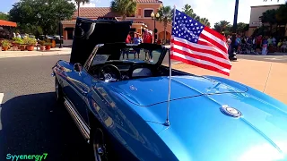 1965 Corvette Convertible, blue on blue