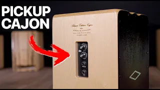 BEST Cajon for Gigs?? Meinl Artisan Pickup Cajon - Play-test & Review