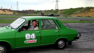 Dacia 1310 on a Race Track
