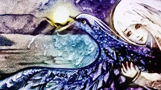 "Синяя птица" - Песочная анимация