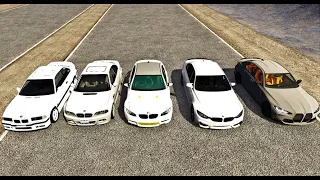 Every generation of BMW M3 Drag Race | 300 Sub special