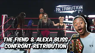 THE FIEND & ALEXA BLISS CONFRONT RETRIBUTION!!! | REACTION (WWE RAW 10/19/20)