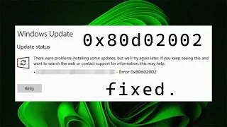 How to Fix the Windows Update Error 0x80d02002 [Easy Guide]