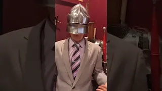 Seeing out of a Medieval Helmet