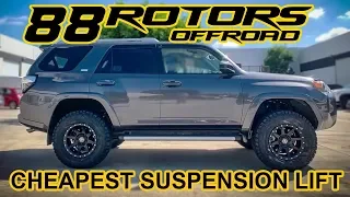 5th Gen Toyota 4Runner Cheapest (Least Expensive) Suspension Lift!