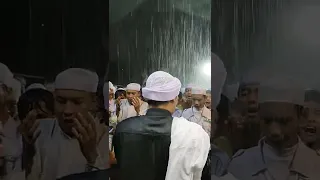 Hujan Hujanan bersama Habib Alwi beserta Jama'ah Majelis Al Munawwir