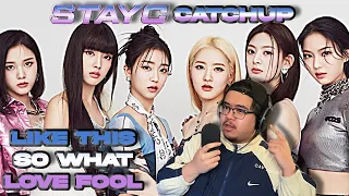 B-SIDE QUEENS!!! | STAYC Catchup pt. 1 | Like This, So What, Love Fool Reaction/Review