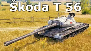 World of Tanks Škoda T 56 - 5 Kills 8,6K Damage