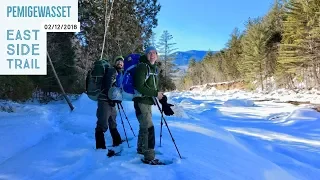 Winter Camping Pemigewasset East Side Trail