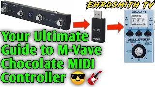 M-Vave Chocolate Tutorial Video | How to use M-Vave Chocolate Wireless MIDI Controller | Program A