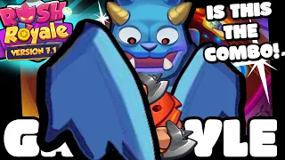 *NEW* 1,000,000 IQ! THIS WORKS 😱 GARGOYLE SUPER COMBO ?!!// RUSH ROYALE GAMEPLAY