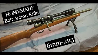 Homemade Single Shot Rifle the 6mm-223