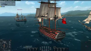 Double St. Pavel Trouble for the Santisima Trinidad, Naval Action Gameplay